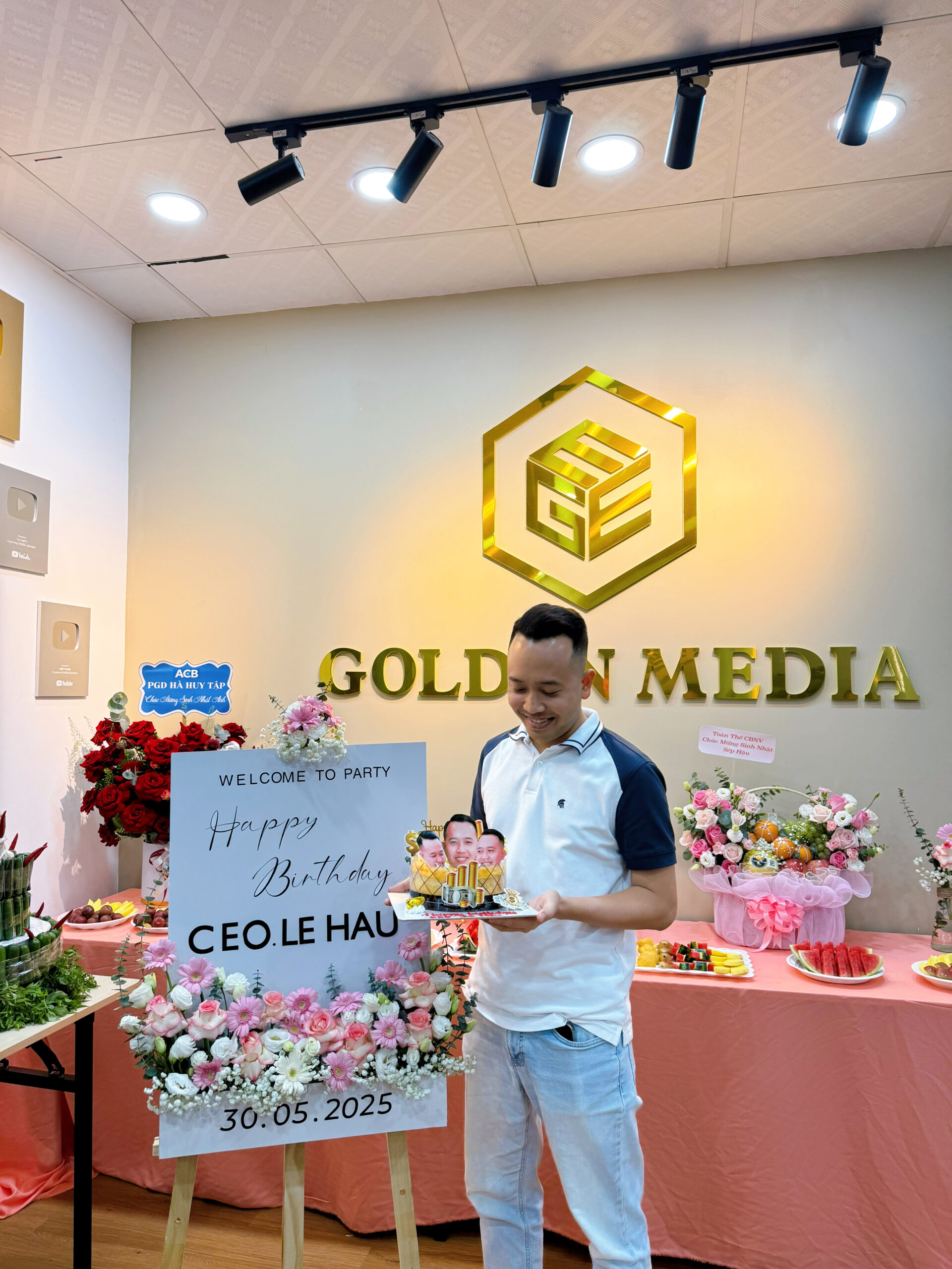 🎉 CHÚC MỪNG SINH NHẬT GIÁM ĐỐC LÊ VĂN HẬU 🎂